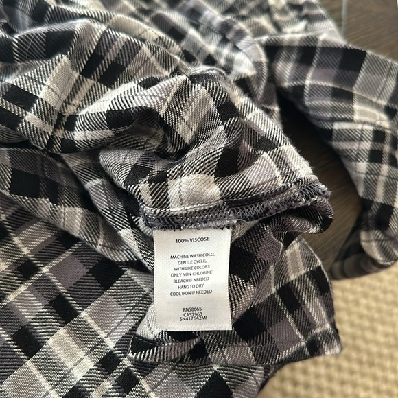 Something Navy flannel - Picture 5 of 5